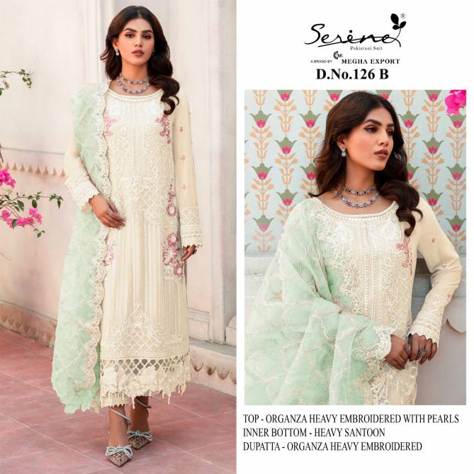S 126 A To D By Serine Pakistani Suits Catalog